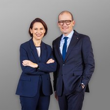 Jacqueline K&uuml;hne, Vorst&auml;ndin BKK Landesverband S&uuml;d und Thomas Sch&ouml;nbucher, Stellvertreter der Vorst&auml;ndin BKK Landesverband S&uuml;d