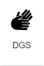 Abbildung des Zeichens für DGS, zwei Hände