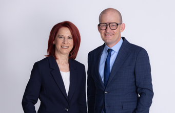 Jacqueline Kühne, Vorständin BKK Landesverband Süd und Thomas Schönbucher, Stellvertreter der Vorständin BKK Landesverband Süd