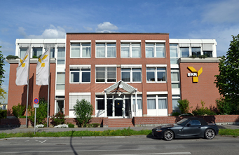 Gebäude des Hauptsitzes des BKK Landesverbandes Süd in Kornwestheim